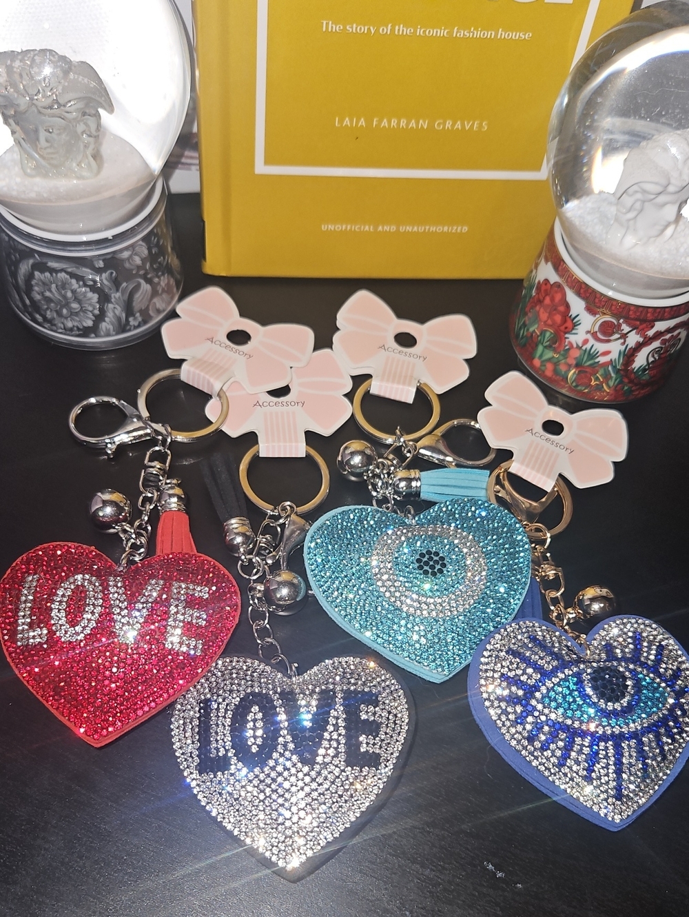 Heart Keychains Nwt